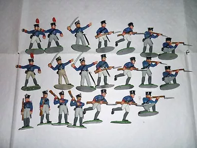 Buy Timpo Solids Prussian Infantry 1815. 1/32. Very Well Painted Plastic. • 19.99£