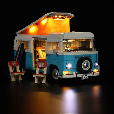 Buy LED Light Kit For LEGOs Volkswagen T2 Camper Van Creator 10279 • 27.20£