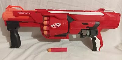 Buy Nerf Mega Rotofury Blaster Nerf Gun Toy With 11 Mega Darts • 12.99£