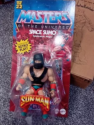 Buy MOTU Masters Of The Universe Origins SUN MAN Mattel Exclusive  Space Sumo SEALED • 40£