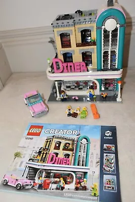 Buy LEGO Creator Expert Downtown Diner (10260). 90% Complete With Instructions • 109.50£