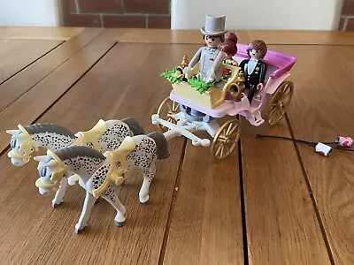 Buy Playmobil 9427 Wedding Horse & Carriage & Figures • 10£