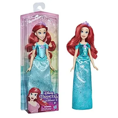 Buy Disney Princess Royal Shimmer Ariel Doll, Fashion Doll With Skirt And Accs • 13.99£