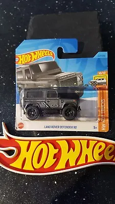 Buy Hot Wheels ~ Land Rover Defender 90, S/Card, Met. Grey.  More Land Rovers Listed • 3.69£