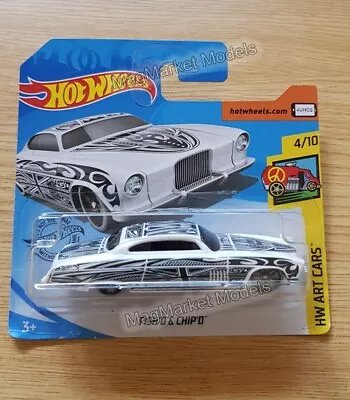 Buy Hot Wheels · Fish'd & Chip'd · White · Short Card · New In Sealed Pack • 5£