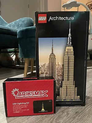 Buy LEGO Architecture Empire State Building (21046) With BRICKSMAX Light Kit • 260£