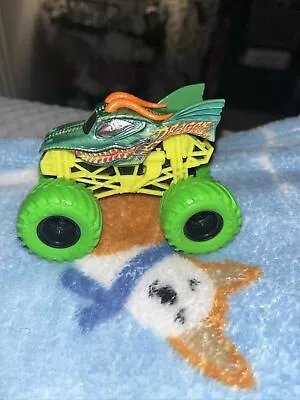 Buy Hot Wheels Monster Jam Monster Truck Dragon Green Wheels Die Cast 1:64 Scale • 4£