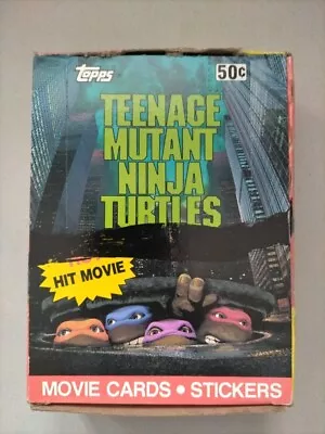 Buy Teenage Mutant Ninja Turtles Topps Trading Cards 1990 Full Box 36 Unopened Packs • 69.99£