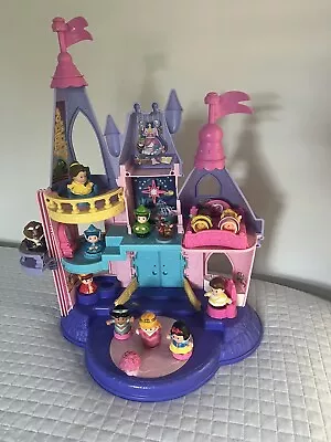 Buy Fisher-Price Little People Disney Princess Castle + Characters + Bed + 2 Chairs • 29.99£