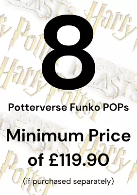 Buy Funko POP Mystery Box Random 8 Genuine Harry Potter Funko POP With Protectors • 69.99£