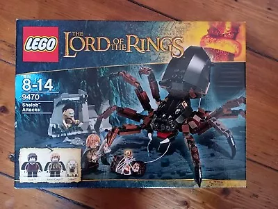 Buy Lego Lord Of The Rings Shelob Attacks 9470 New & Sealed Frodo Gollum • 22£