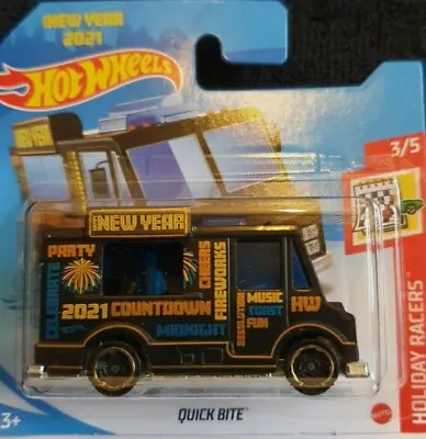 Buy Hot Wheels 2021. Quick Bite.  New Year 2021  New Collectable Toy Model Food Van. • 7.99£