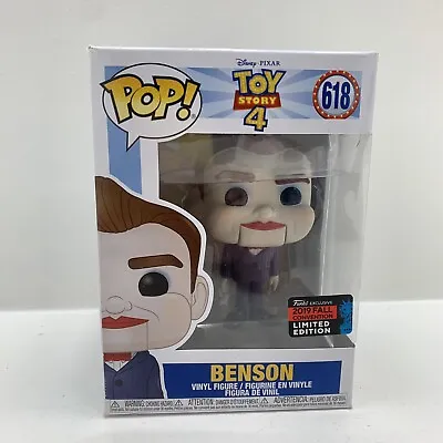 Buy Funko Pop! Disney Pixar Toy Story 4 Benson 2019 NYC Fall Convention #618 - New • 16.16£