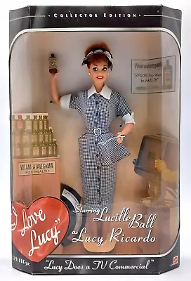 Buy I Love Lucy Barbie Doll Episode 30: Lucy Does TV Commercial, Mattel 17645, NrfB • 61.60£