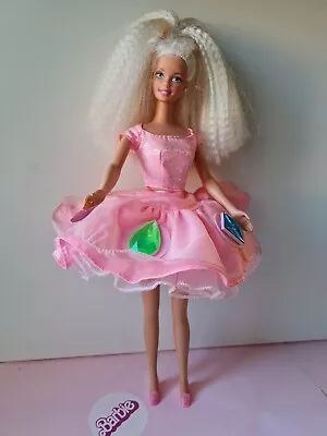 Buy 1997 Barbie Mattel Twirlin' Make Up Doll Pink Gemstone Doll • 36.26£