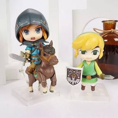 Buy The Legend Of Zelda: Breath Of The Wild Action Good Nendoroid Link Smile New Toy • 28.45£