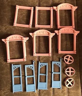 Buy Fisher Price Dolls House Windows And Doors Spares Only • 9.99£