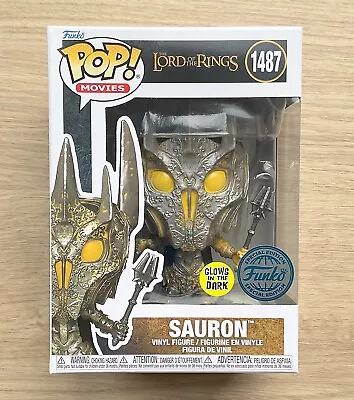 Buy Funko Pop The Lord Of The Rings Sauron GITD #1487 + Free Protector • 34.99£