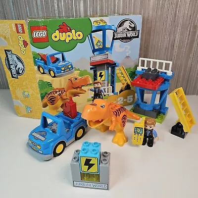 Buy Official Lego Duplo T-Rex Tower Jurassic World 10880 - 100% Complete - Boxed • 19.99£