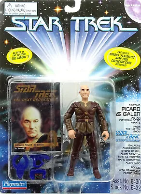 Buy STAR TREK THE NEXT GENERATION PICARD As GALEN 4.5  INCH /approx. 12cm PLAYMATES C • 12.89£
