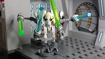 Buy Lego Star Wars General Grievous White Armour Minifig Sw0515 75040/75199/75286 • 24.99£