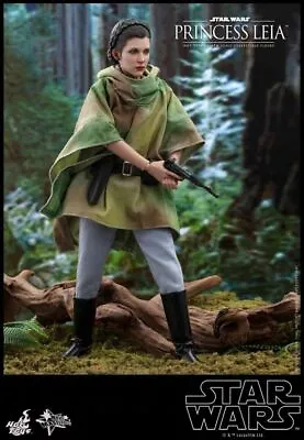 Buy In Stock New Hot Toys MMS549 Star Wars Return Of The Jedi 1/6 Princess Leia  • 304.92£