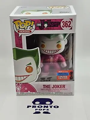 Buy Funko Pop | #362 The Joker 2020 Fall Convention | Dc | Exclusive • 27.99£