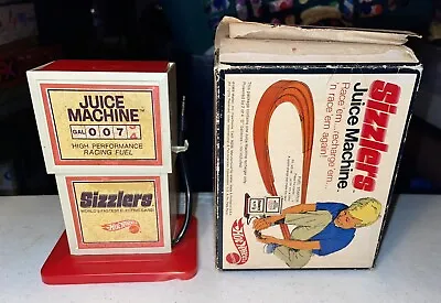 Buy Vintage Hotwheels Sizzlers Juice Machine With Box  1970 ESTATE ( Untested ) • 4.75£
