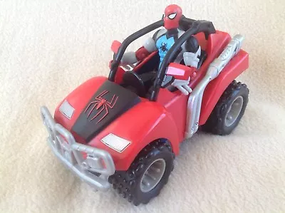 Buy Marvel Aqua Diver Spiderman Figure 1997 & Motorised Buggy Bundle • 17.99£