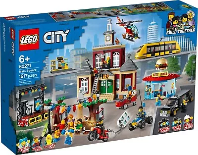 Buy LEGO City Town Main Square (60271) - Retired. • 170£