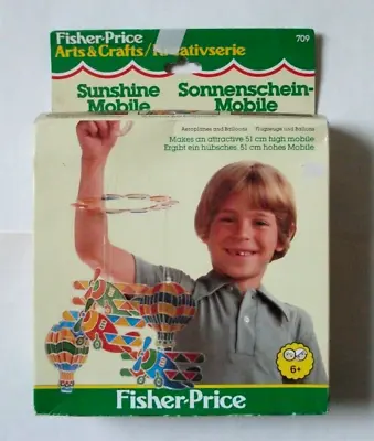 Buy Fisher Price Sunshine Mobile - Age 6+ Arts & Crafts - New (Other) Vintage 1982 • 4.99£