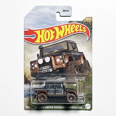 Buy Hot Wheels 2022 Off-Road Mudders 15 Land Rover Defender Double Cab • 6.49£