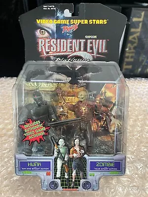 Buy Resident Evil 2 Hunk & Zombie Action Figure Toybiz 1998 Biohazard Capcom • 150£