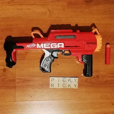Buy Nerf Mega Bulldog Accustrike In Red Tactical Shotgun Blaster Toy Gun + 1 Dart • 9.99£