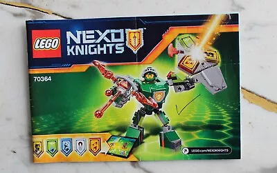 Buy 2 X LEGO NEXO KNIGHTS: Battle Suit Aaron (70364) And Battle Suit Lance (70366)  • 10.99£