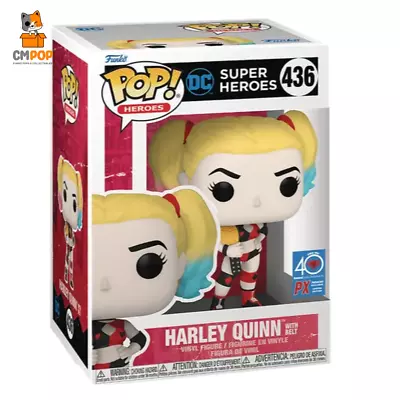 Buy Harley Quinn With Belt - #436 - Funko Pop! - DC Comics - Heroes • 18.99£