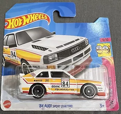 Buy NEW Hot Wheels: ‘84 Audi Sport Quattro Collectible Model Toy Car • 3.95£