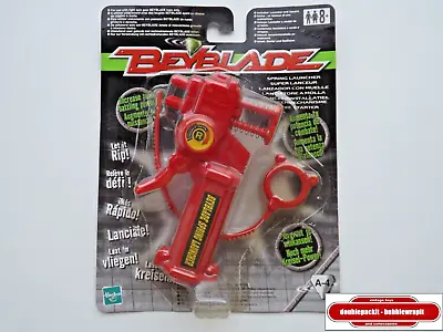 Buy BEYBLADE SPRING LAUNCHER (Red) 1st. Gen. Takara Hasbro 2002 Mint In Bubble Pack • 43£
