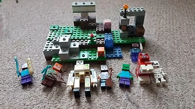 Buy LEGO Minecraft: The Iron Golem (21123). Complete Set; Excellent Condition • 15.20£