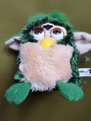 Buy Original German Green Furby, 1998 Tiger Electronics Vintage Toy  With Tags • 40£