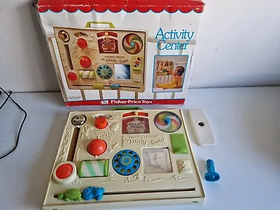 Buy Vintage 1970's Fisher Price Nursery Rhyme Activity Centre -BOXED . • 25£
