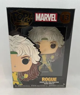 Buy Funko Pop Pin Marvel Rogue 13 Collectable Figure With Stand X-Men NEW UK • 9.99£