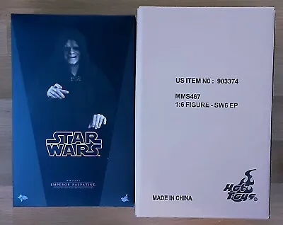 Buy Hot Toys Star Wars MMS 467 Return Of The Jedi Emperor Palpatine 1/6 Figure • 360£