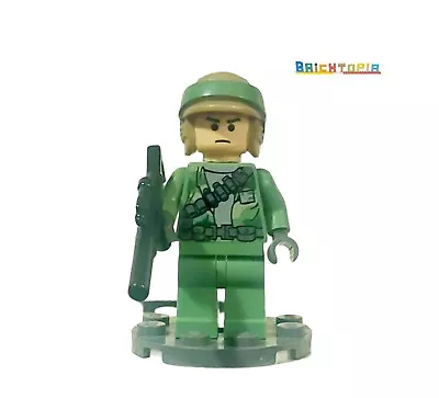 Buy Lego SW0239 Endor Rebel Commando (Frown) Star Wars Minifigure 8038 • 5.75£