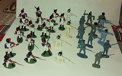 Buy Timpo Action Packs  Waterloo French Infantry 1/32 & Prussian/British Matchbox • 5£