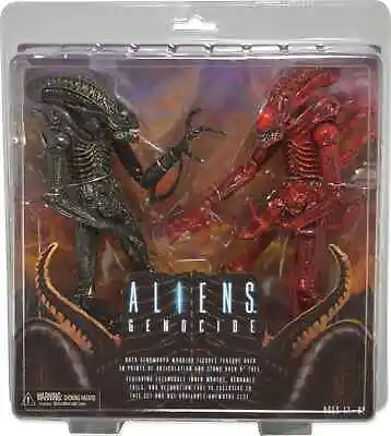 Buy NECA Aliens “Genocide” Black Warrior Vs. Red Warrior Action Figure (2-Pack) • 118.80£