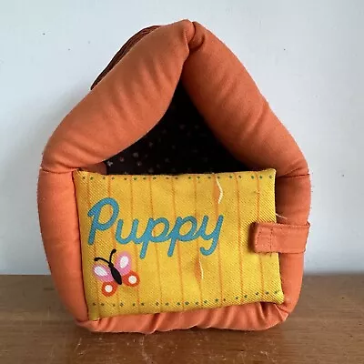 Buy Vintage Fisher Price Puppy Playhouse Soft Toy House Only 1977 Orange Plush 70s • 6£