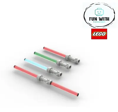 Buy LEGO Jedi Lightsaber With Handle (X10) - Genuine & Brand New - Various Colours • 3.99£