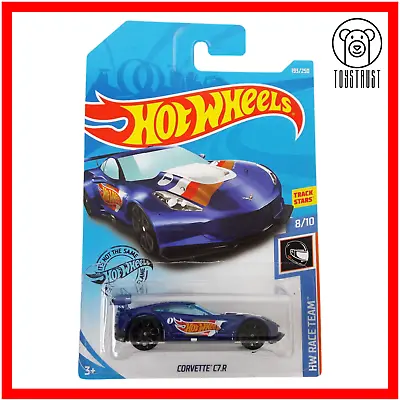 Buy Corvette C7R HW Race Team Track Stars Diecast 8/10 193/250 By Hot Wheels Mattel • 7.99£