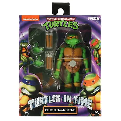 Buy TMNT / Teenage Mutant Ninja Turtles In Time - NECA - Michelangelo - MISB • 45.21£